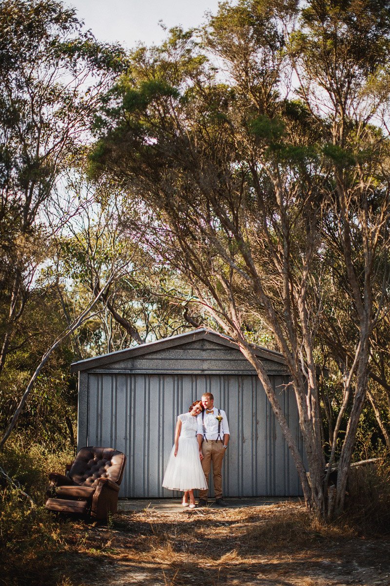 Hayley and Jonand#039;s amazing vintage/offbeat/DIY wedding at Boyd Baker House (56)