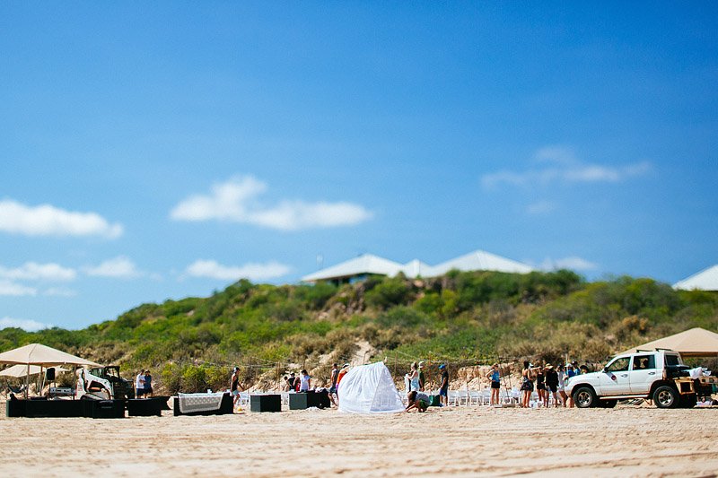 Kara and Bart's DIY Wedding in Broome