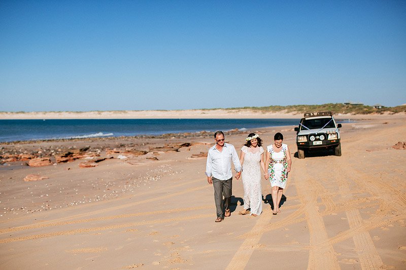 Kara and Bart's DIY Wedding in Broome