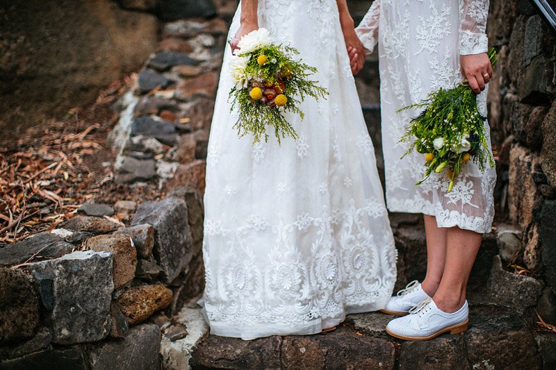 Nicola and Fontaine's Awesome Backyard Wedding in Melbourne