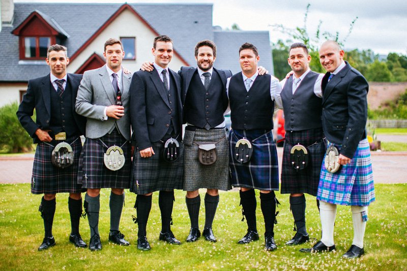 A destination wedding in Scotland in a beautiful tent!