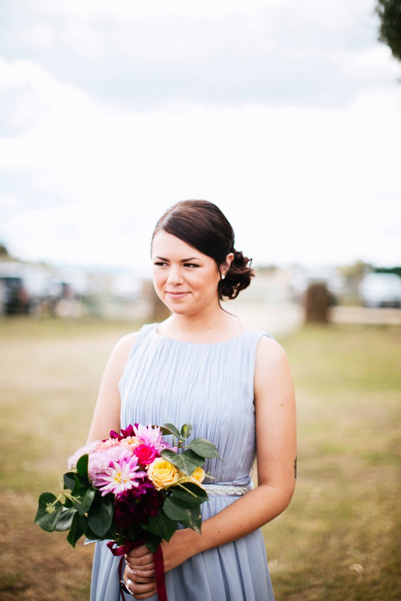 Brandan and Kelly's Colourful and Emotional DIY wedding in a Woolshed near Melbourne